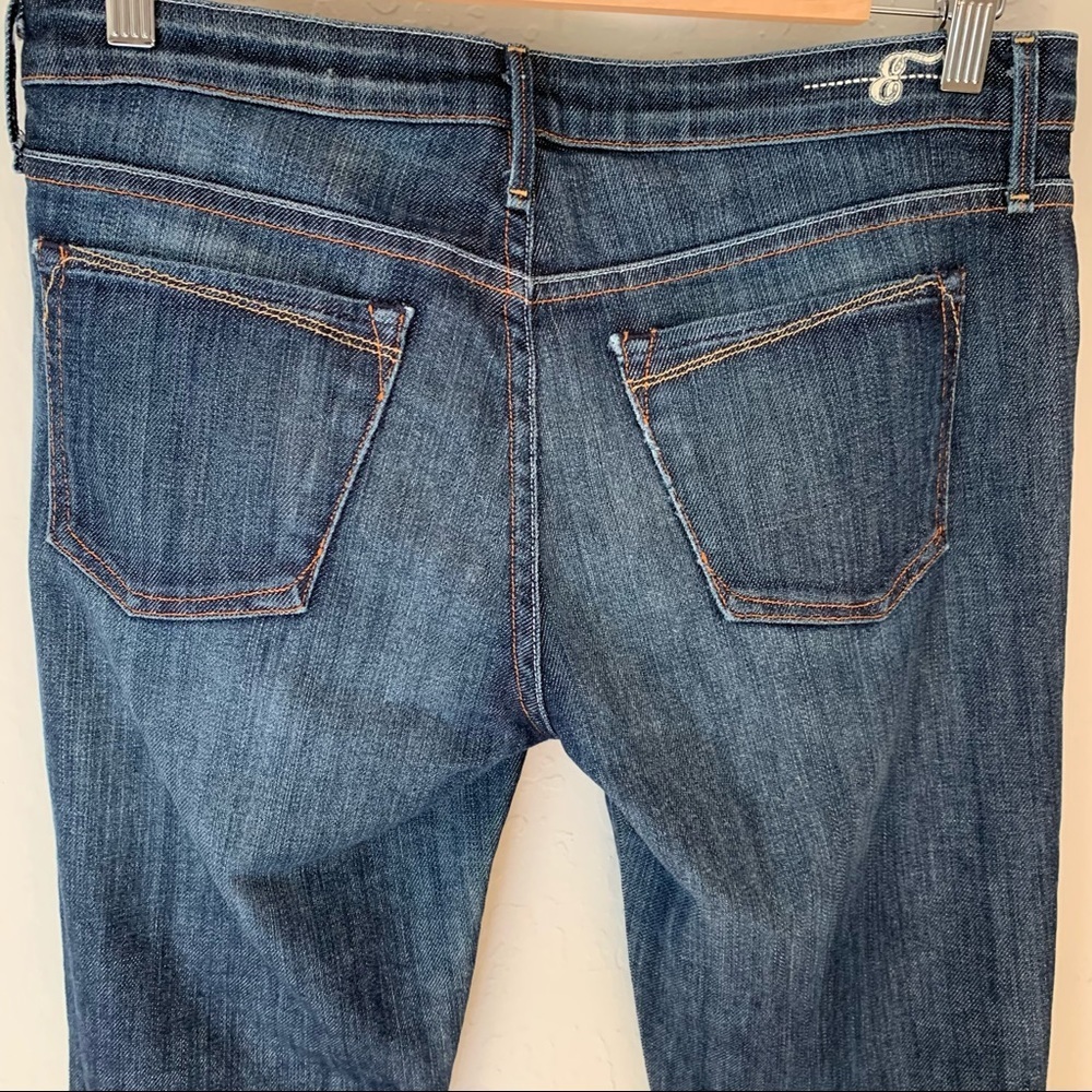 ERNEST SEWN Vintage Low-Rise Boot Cut Jeans Hefner 434 Size 29 - Picture 10 of 11